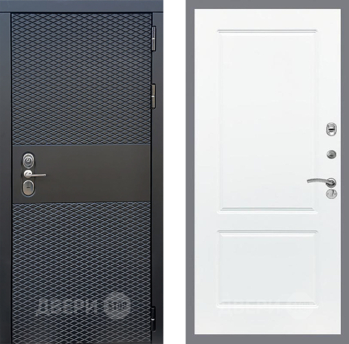 Входная металлическая Дверь Стоп БЛЭК CISA ФЛ-117 Силк Сноу в Бронницах