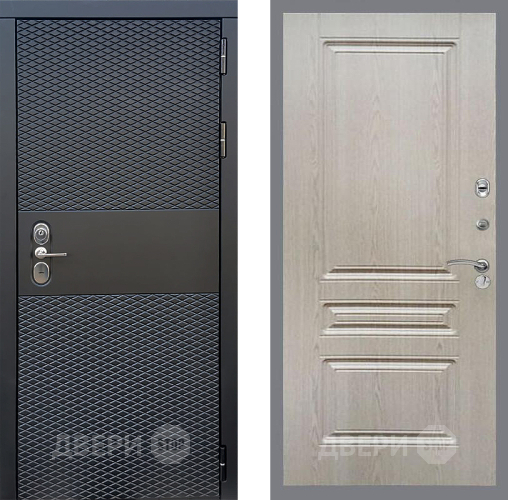 Входная металлическая Дверь Стоп БЛЭК CISA ФЛ-243 Беленый дуб в Бронницах