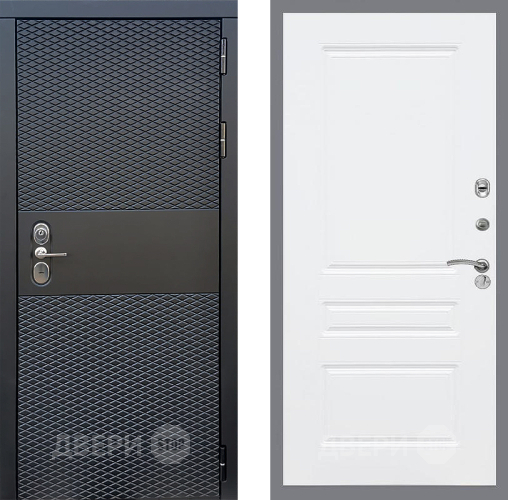Дверь Стоп БЛЭК CISA ФЛ-243 Силк Сноу в Бронницах