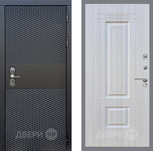 Входная металлическая Дверь Стоп БЛЭК CISA ФЛ-2 Сандал белый в Бронницах