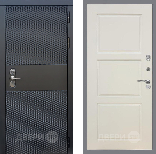 Входная металлическая Дверь Стоп БЛЭК CISA ФЛ-3 Шампань в Бронницах