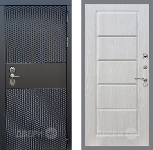 Входная металлическая Дверь Стоп БЛЭК CISA ФЛ-39 Лиственница беж в Бронницах