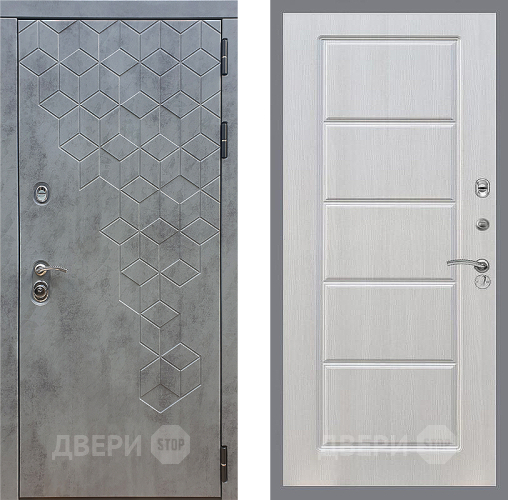 Дверь Стоп БЕТОН ФЛ-39 Лиственница беж в Бронницах