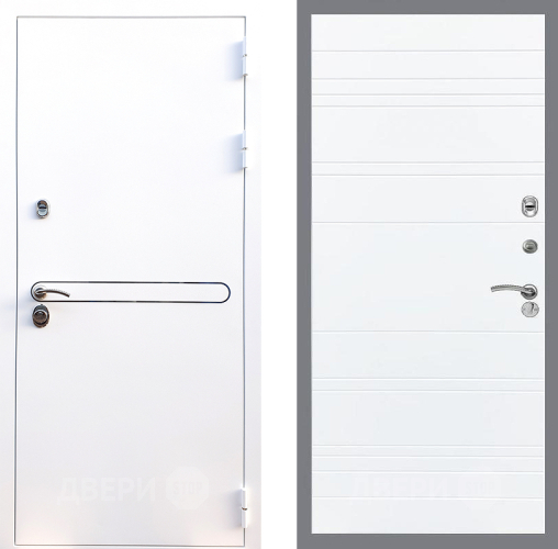 Входная металлическая Дверь Стоп Лайн Вайт Лайн Силк Сноу в Бронницах