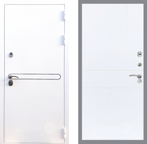 Входная металлическая Дверь Стоп Лайн Вайт ФЛ-290 Силк Сноу в Бронницах