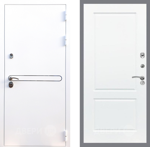 Входная металлическая Дверь Стоп Лайн Вайт ФЛ-117 Силк Сноу в Бронницах