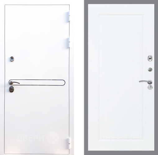 Входная металлическая Дверь Стоп Лайн Вайт ФЛ-119 Силк Сноу в Бронницах