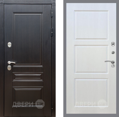 Входная металлическая Дверь Стоп МЕГАПОЛИС ФЛ-3 Лиственница беж в Бронницах