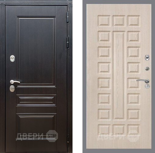 Дверь Стоп МЕГАПОЛИС ФЛ-183 Беленый дуб в Бронницах