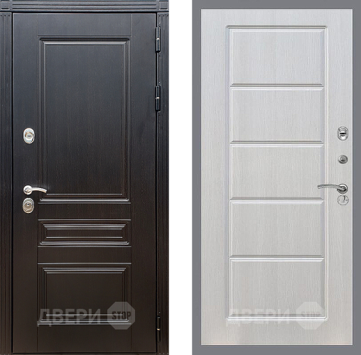 Входная металлическая Дверь Стоп МЕГАПОЛИС ФЛ-39 Лиственница беж в Бронницах