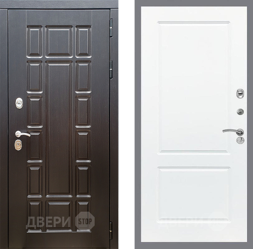 Входная металлическая Дверь Стоп НЬЮ ЙОРК ФЛ-117 Силк Сноу в Бронницах