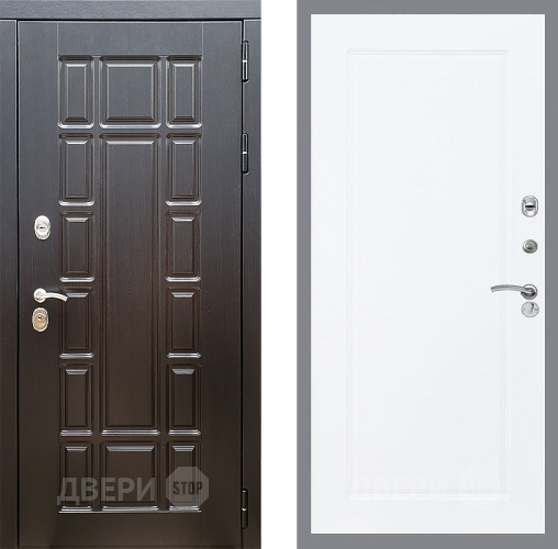 Входная металлическая Дверь Стоп НЬЮ ЙОРК ФЛ-119 Силк Сноу в Бронницах