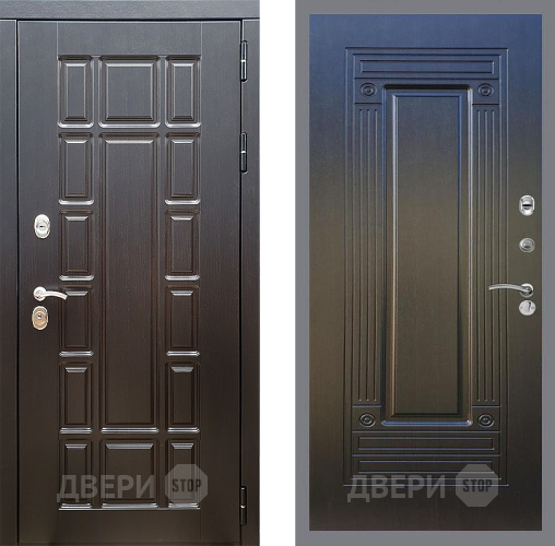 Входная металлическая Дверь Стоп НЬЮ ЙОРК ФЛ-4 Венге в Бронницах