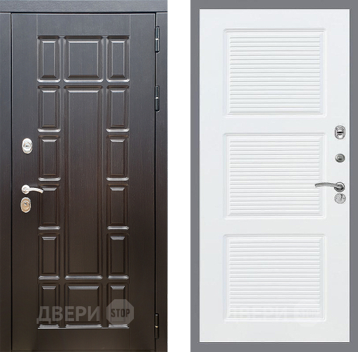 Входная металлическая Дверь Стоп НЬЮ ЙОРК ФЛ-1 Силк Сноу в Бронницах