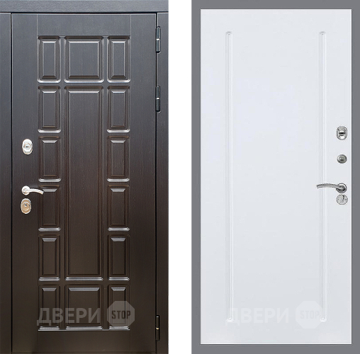 Входная металлическая Дверь Стоп НЬЮ ЙОРК ФЛ-68 Силк Сноу в Бронницах