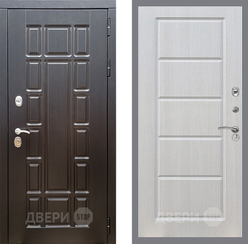 Входная металлическая Дверь Стоп НЬЮ ЙОРК ФЛ-39 Лиственница беж в Бронницах