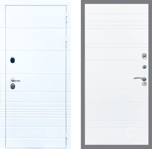 Входная металлическая Дверь Стоп ТРЕНДО Лайн Силк Сноу в Бронницах