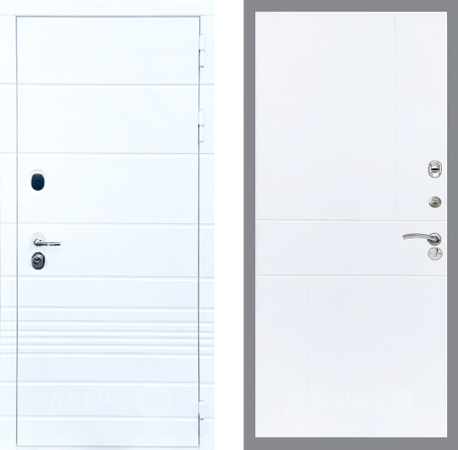 Входная металлическая Дверь Стоп ТРЕНДО ФЛ-290 Силк Сноу в Бронницах