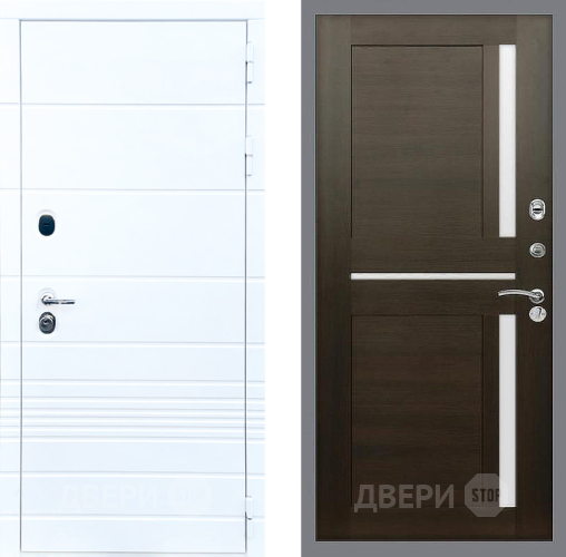 Дверь Стоп ТРЕНДО СБ-18 Венге в Бронницах