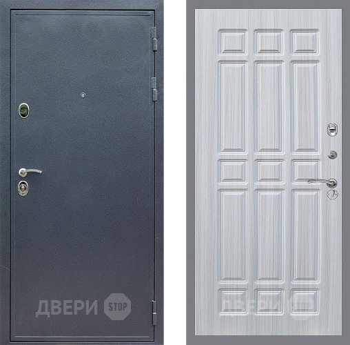 Входная металлическая Дверь Стоп СИЛЬВЕР ФЛ-33 Сандал белый в Бронницах