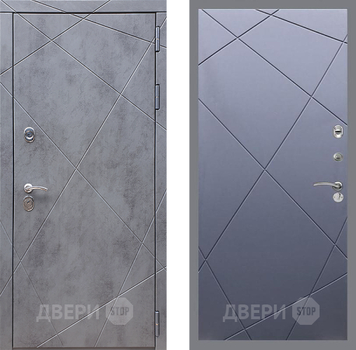 Входная металлическая Дверь Стоп Лучи ФЛ-291 Силк титан в Бронницах