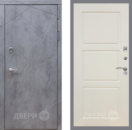 Входная металлическая Дверь Стоп Лучи ФЛ-3 Шампань в Бронницах