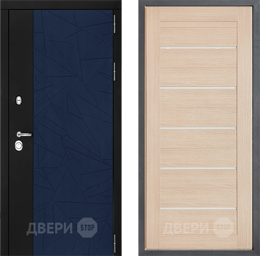 Входная металлическая Дверь Дверной континент ДК-9 ФЛ-46 Капучино в Бронницах