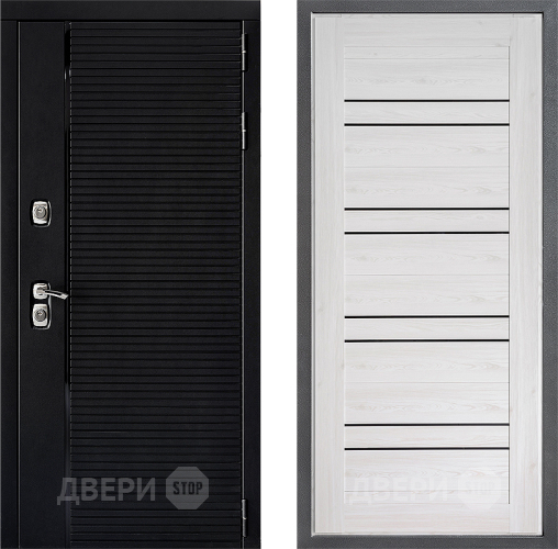 Входная металлическая Дверь Дверной континент ДК-1 ФЛ-49 Сосна белая в Бронницах