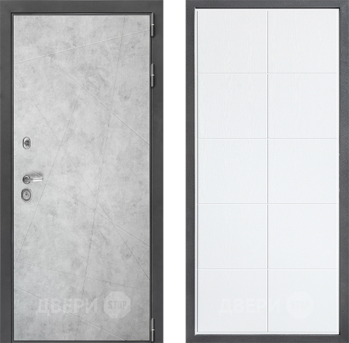 Дверь Дверной континент ДК-3/743 ФЛ-Кватро Белое дерево в Бронницах