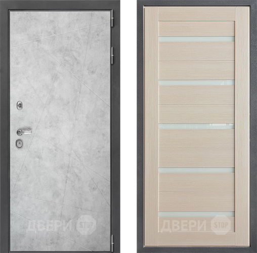 Дверь Дверной континент ДК-3/743 ФЛ-47 Капучино в Бронницах