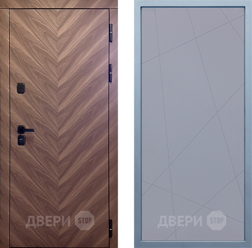 Входная металлическая Дверь Дива МД-98 Д-11 Силк Маус в Бронницах