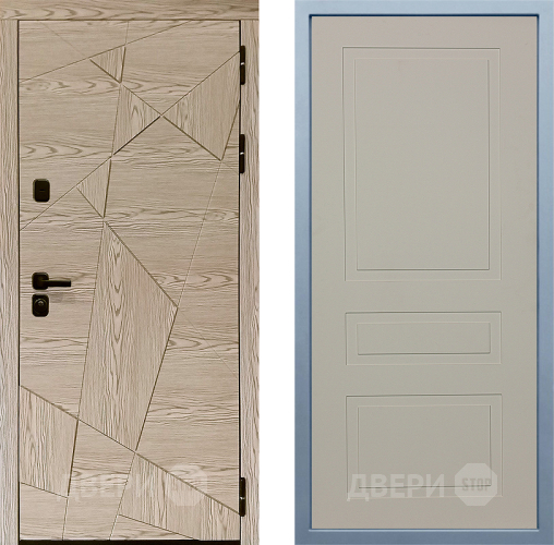 Входная металлическая Дверь Дива МД-97/1 Н-7 Шампань в Бронницах