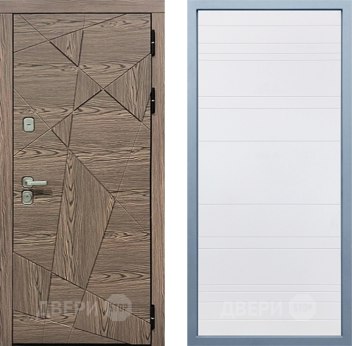 Дверь Дива МД-97/2 Д-5 Белый в Бронницах