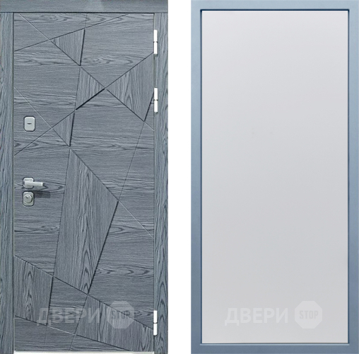 Входная металлическая Дверь Дива МД-97/3 Н-1 Белый в Бронницах