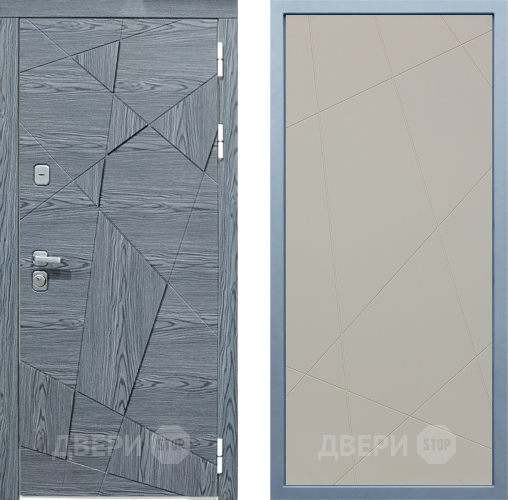 Входная металлическая Дверь Дива МД-97/3 Д-11 Шампань в Бронницах