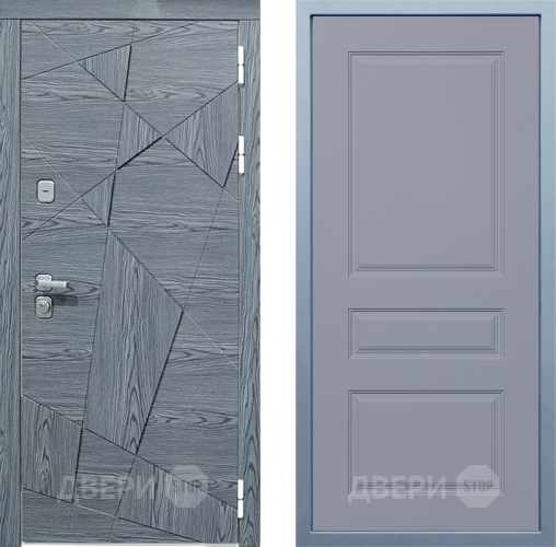 Входная металлическая Дверь Дива МД-97/3 Д-13 Силк Маус в Бронницах