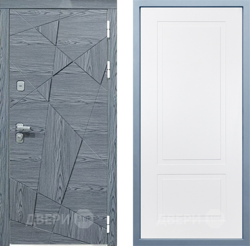 Дверь Дива МД-97/3 Н-7 Белый в Бронницах