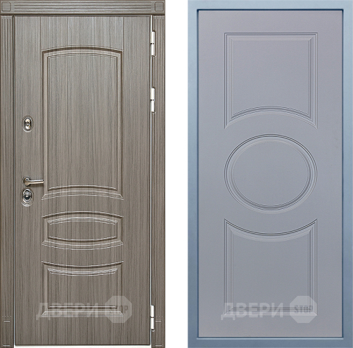 Входная металлическая Дверь Дива МД-42 Д-8 Силк Маус в Бронницах