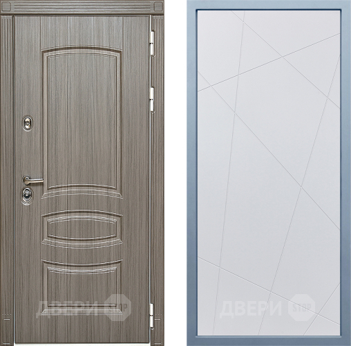 Дверь Дива МД-42 Д-11 Белый в Бронницах