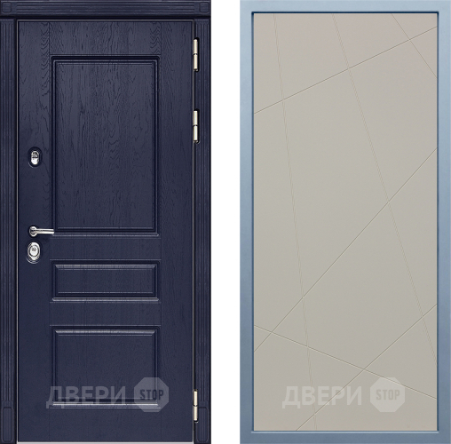 Входная металлическая Дверь Дива МД-45 Д-11 Шампань в Бронницах