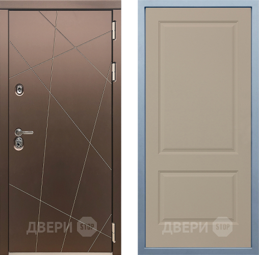 Дверь Дива МД-50 Д-7 Шампань в Бронницах