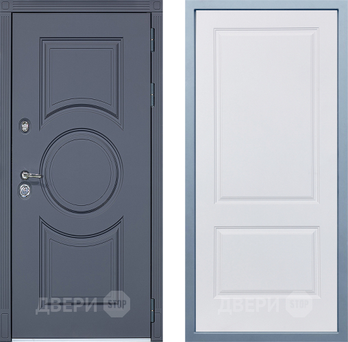 Дверь Дива МХ-30 STR Д-7 Белый в Бронницах