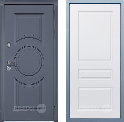 Дверь Дива МХ-30 STR Д-13 Белый в Бронницах