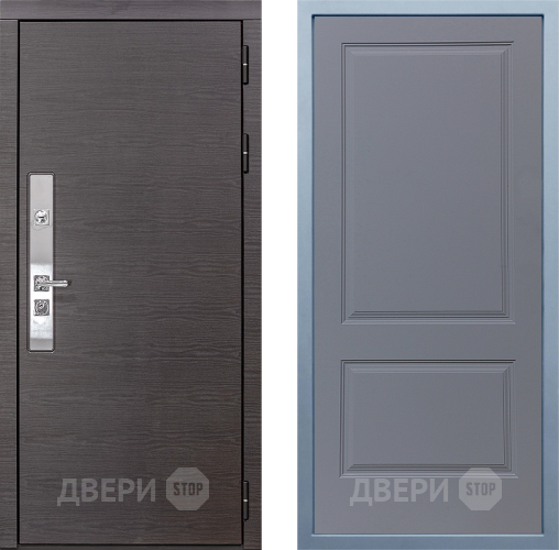 Входная металлическая Дверь Дива МХ-39 STR Д-7 Силк Маус в Бронницах