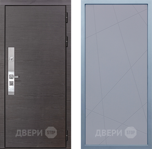 Входная металлическая Дверь Дива МХ-39 STR Д-11 Силк Маус в Бронницах