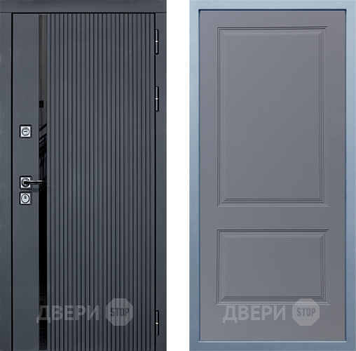 Входная металлическая Дверь Дива МХ-46 STR Д-7 Силк Маус в Бронницах