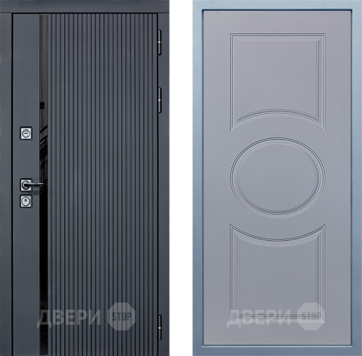 Входная металлическая Дверь Дива МХ-46 STR Д-8 Силк Маус в Бронницах