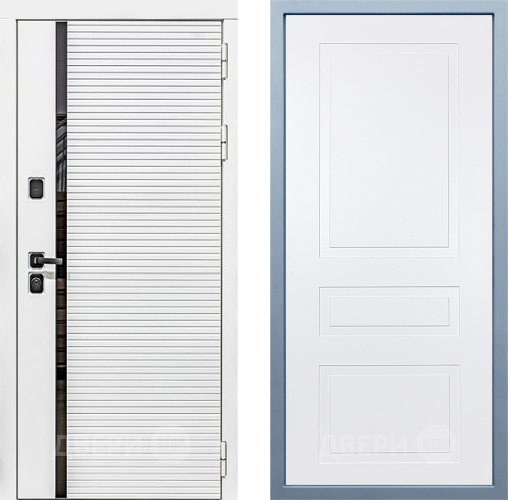 Дверь Дива МХ-45 Белая STR Н-13 Белый в Бронницах