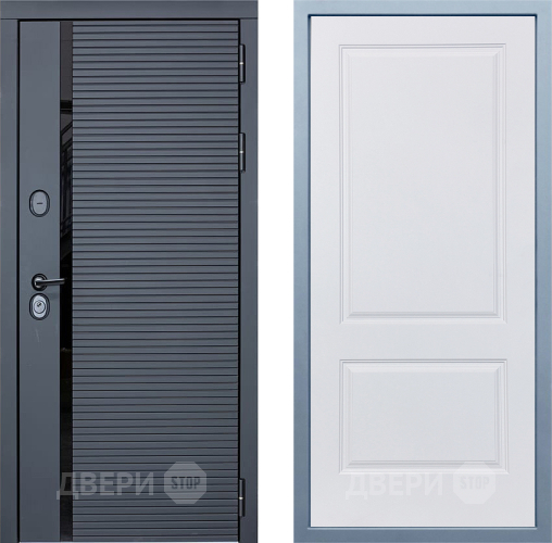 Дверь Дива МХ-45 STR Д-7 Белый в Бронницах