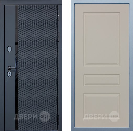 Входная металлическая Дверь Дива МХ-47 STR Д-13 Шампань в Бронницах